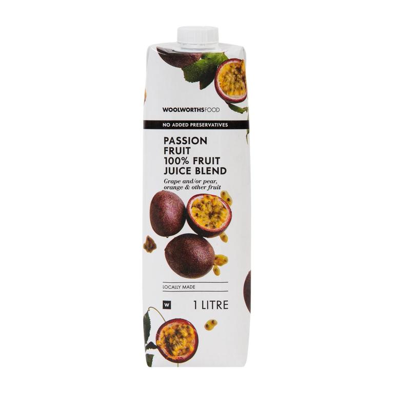 100 % Granadilla Fruit Juice Blend 1 L offers at R 36,99 in Woolworths
