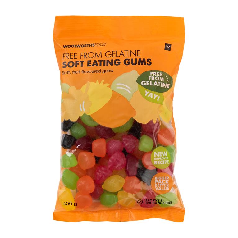 Soft Eating Gums 400 g offers at R 69,99 in Woolworths