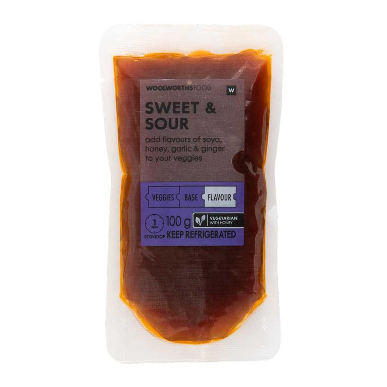 Fresh Sweet & Sour Stir-Fry Sauce 100 g offers at R 23,99 in Woolworths