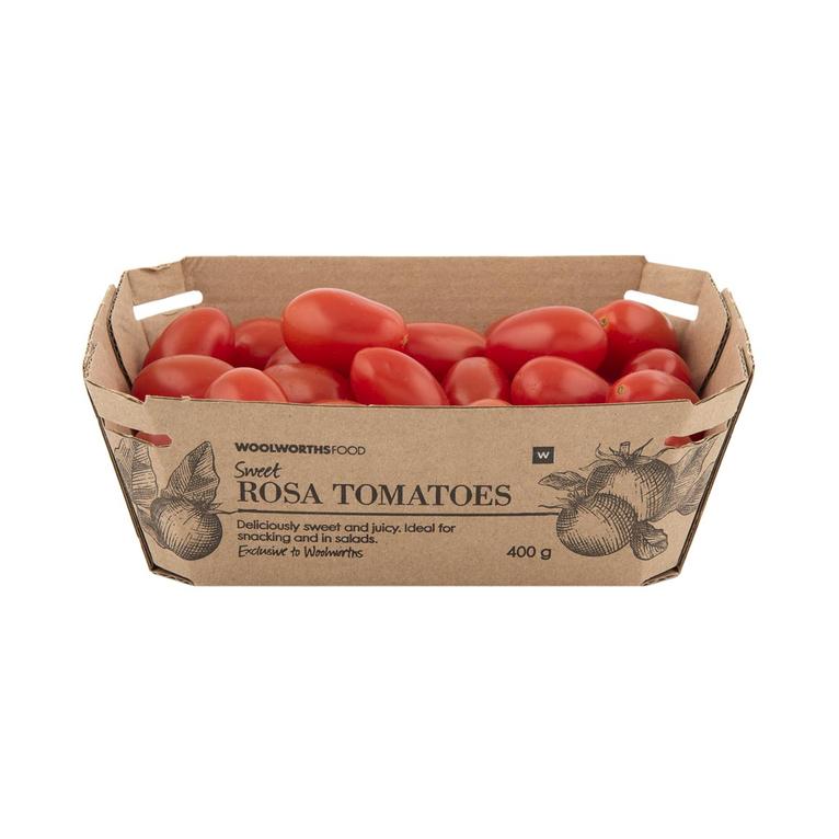 Rosa Tomatoes 400 g offers at R 39,99 in Woolworths