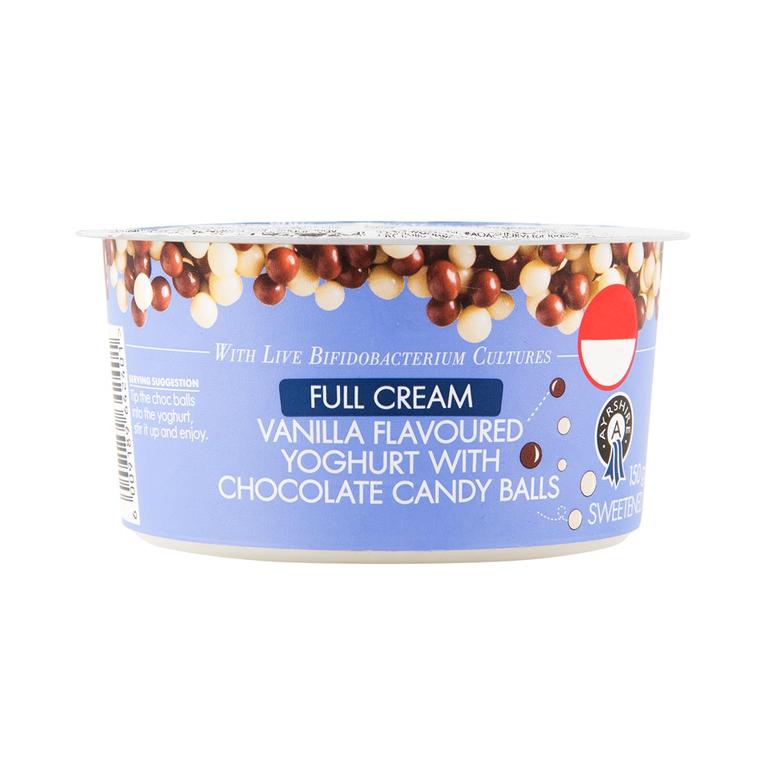 Full Cream Ayrshire Vanilla Yoghurt with Toppings 150 g offers at R 21,99 in Woolworths