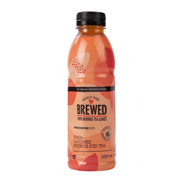 Peach Flavoured Rooibos Iced Tea 500 ml offers at R 21,99 in Woolworths