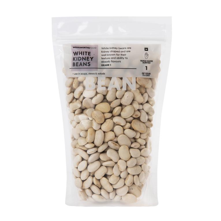 White Kidney Beans 500 g offers at R 59,99 in Woolworths