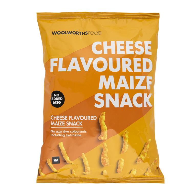 Cheese Flavoured Maize Snack 150 g offers at R 15,49 in Woolworths