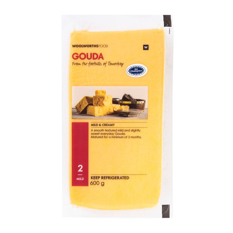 Gouda Cheese 600 g offers at R 119,99 in Woolworths