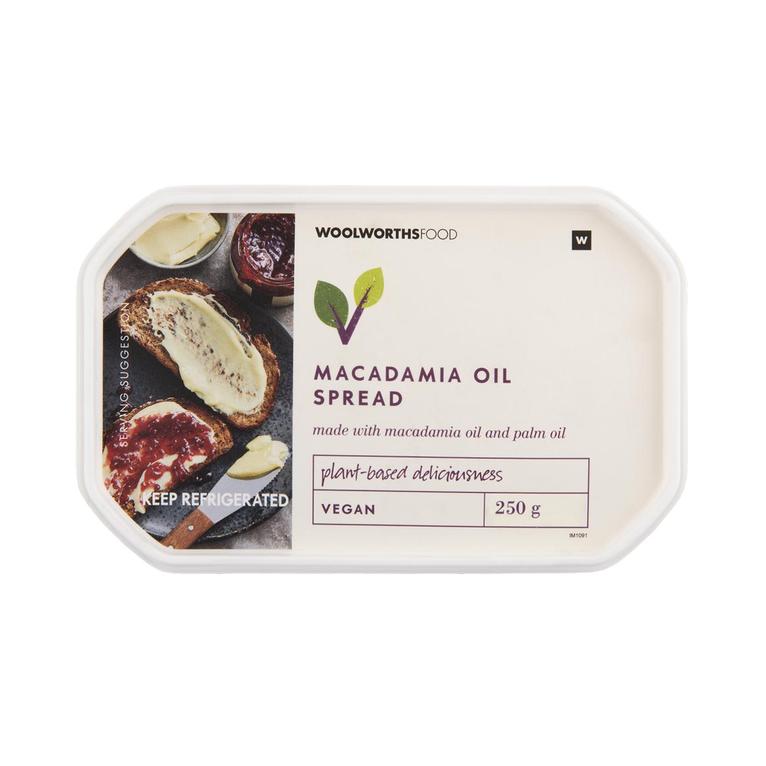 Plant Powered&trade; Macadamia Oil Spread 250 g offers at R 72,99 in Woolworths