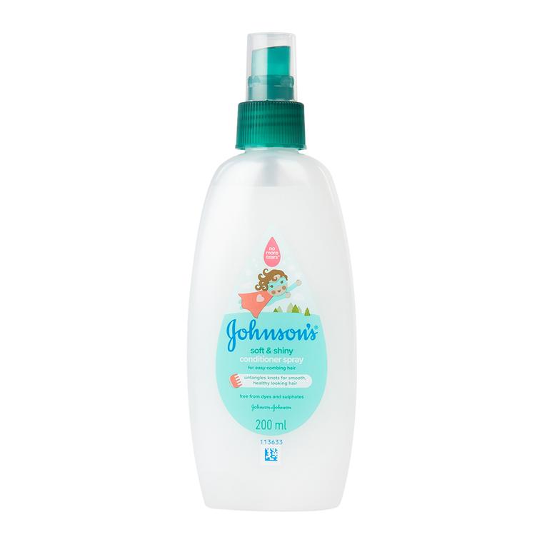 Johnson's Soft and Shiny Conditioner Spray 200 ml offers at R 58,99 in Woolworths