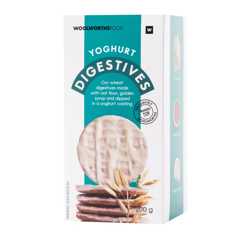 Yoghurt Digestives 200 g offers at R 48,99 in Woolworths