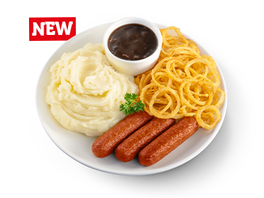 Beef bangers and Mash offers at R 69,9 in Wimpy