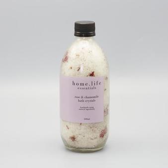 HOME.LIFE essentials Rose & Chamomile Bath Crystals offers at R 129 in Whitehouse