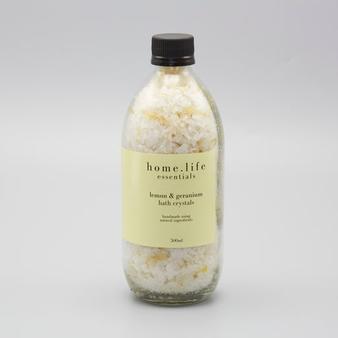 HOME.LIFE essentials Lemon & Geranium Bath Crystals offers at R 129 in Whitehouse
