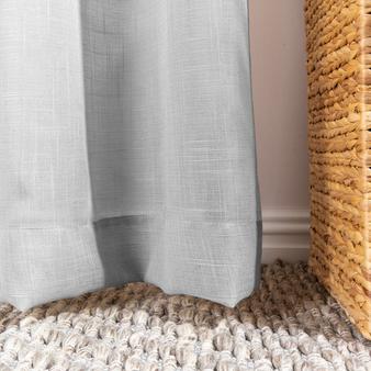 Nest Oslo Taped Unlined Curtain - Mist offers at R 359 in Whitehouse