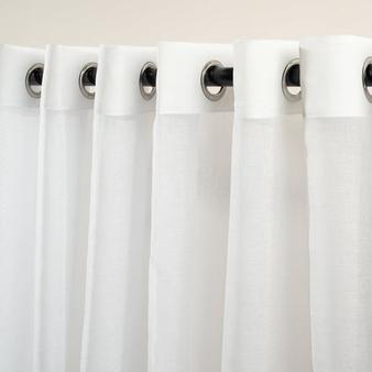 Nest Capri Eyelet Sheer Curtain - White offers at R 299 in Whitehouse