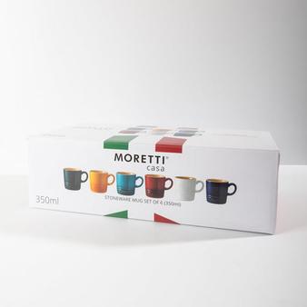 Moretti Casa Mugs - Set of 6 x 350ml offers at R 699 in Whitehouse