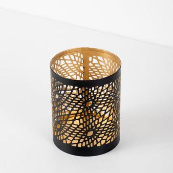 Metal Candle Holder - Black/Gold offers at R 97 in Whitehouse