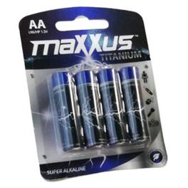 MAXXUS AA ALKALINE BATTERIES 4pc offers at R 24,9 in West Pack Lifestyle
