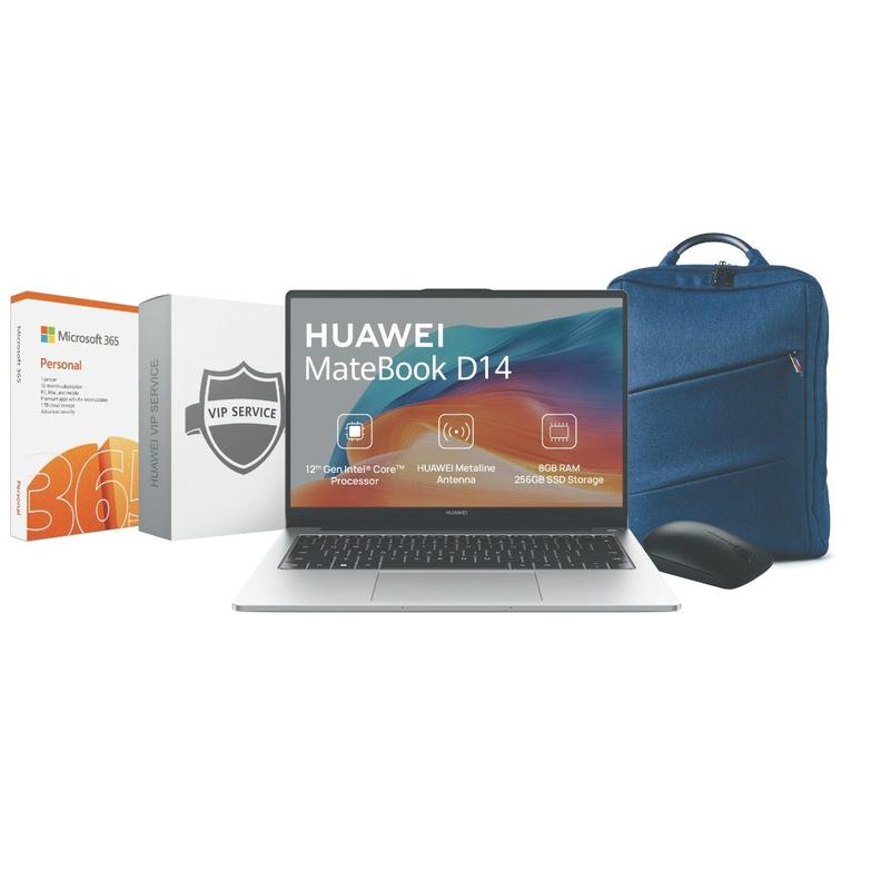 HUAWEI MateBook D14 i3 512GB + HUAWEI E5783-230A CAT7 Mi-Fi Router - 5GB Data Contract offers at R 499 in Vodacom