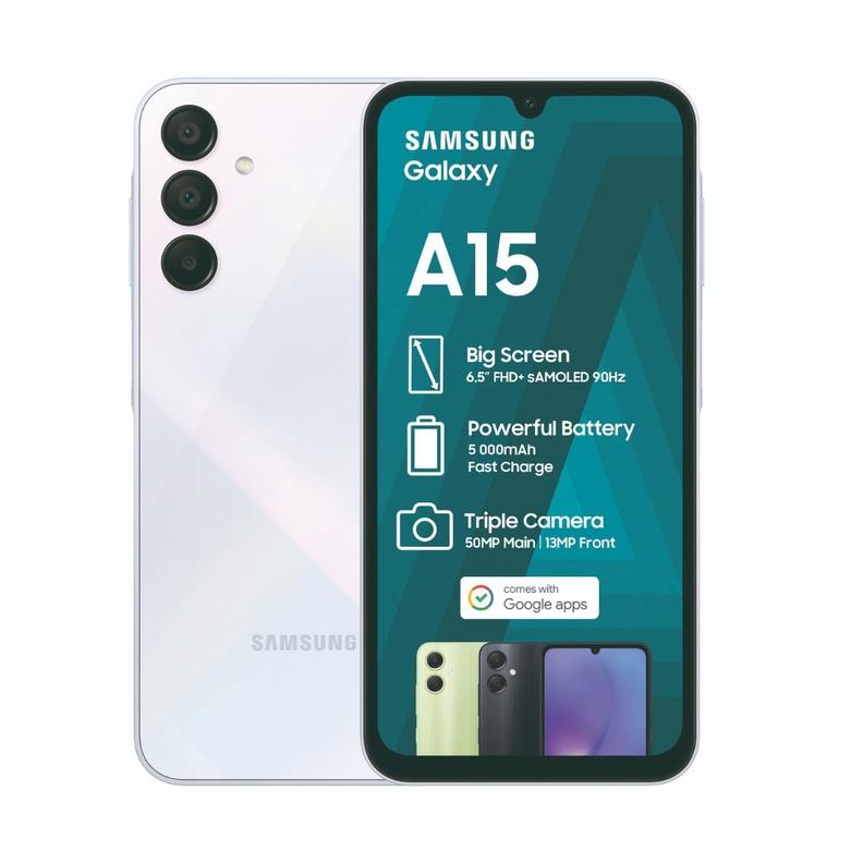 Samsung Galaxy A15 128GB DS + HUAWEI E5783-230A CAT7 Mi-Fi Router (Online Only) - RED Flexi 150 offers at R 348 in Vodacom