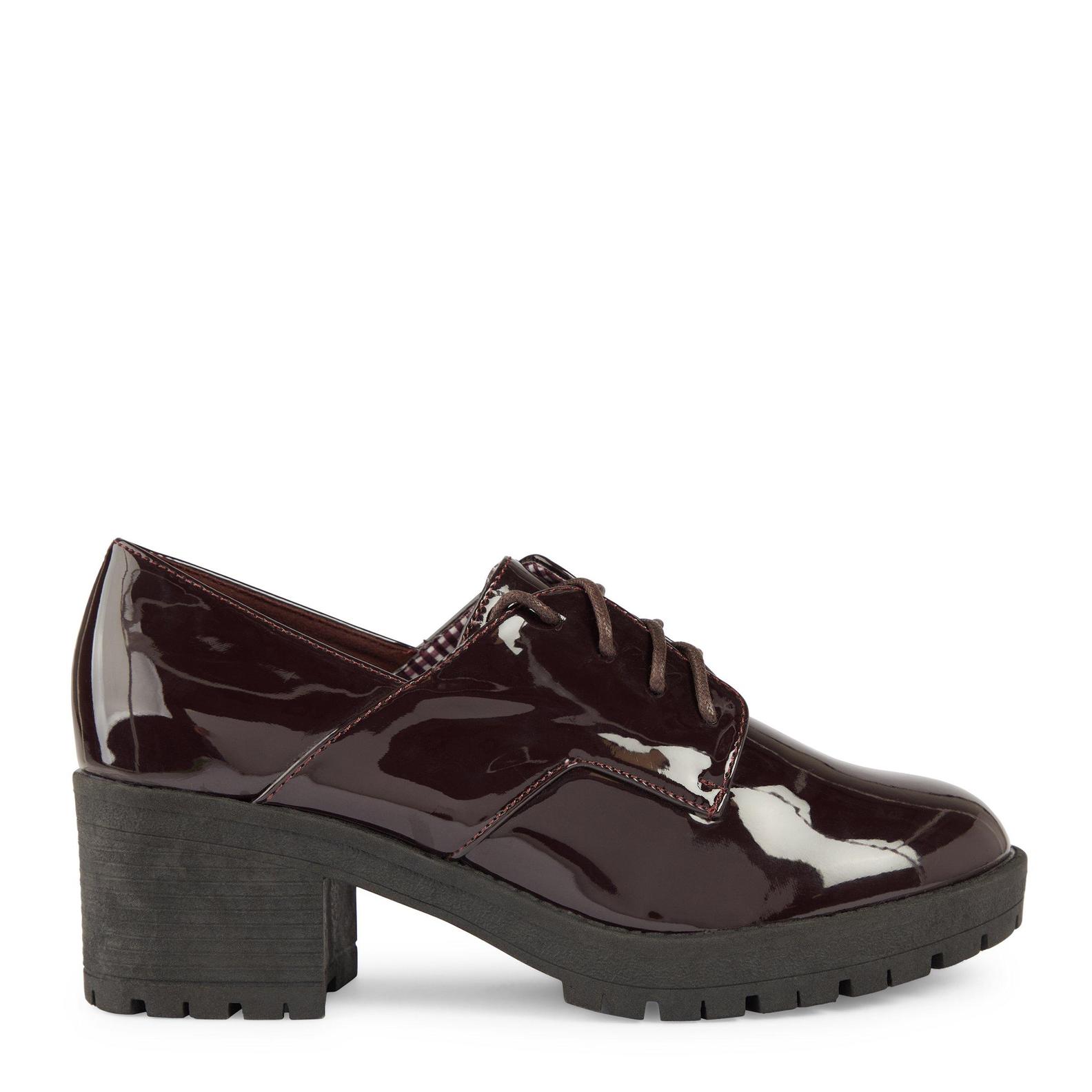 Burgundy Heeled Oxford offers at R 420 in Truworths