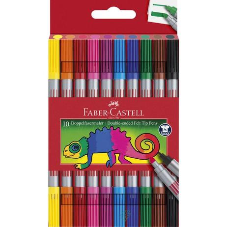 Faber-Castell 10 Double Ended Felt Tip Pens offers at R 89,9 in ToysRUs