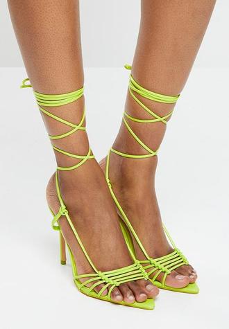 Trista stiletto heel - lime offers at R 199 in Superbalist
