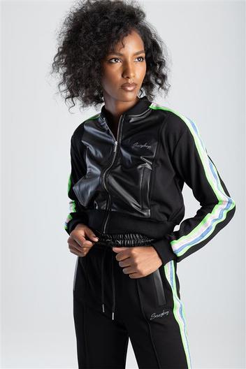 Zip Through Bomber Jacket With Tape Trim offers at R 1699 in Sissy Boy