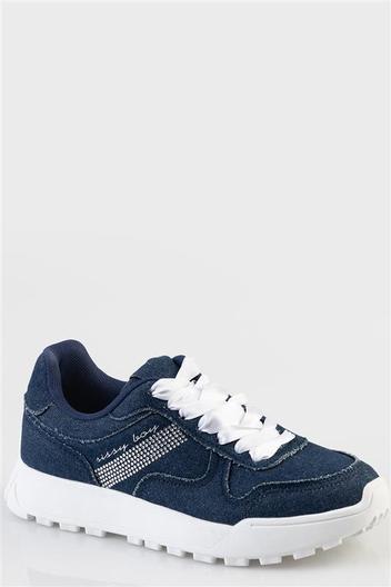 Frayed Edge Sneaker With Diamante Strip offers at R 1299 in Sissy Boy
