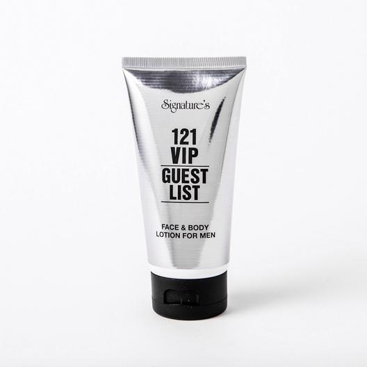 Face & Body Lotion for Men 121 VIP Guestlist offers at R 25 in Signature Cosmetics
