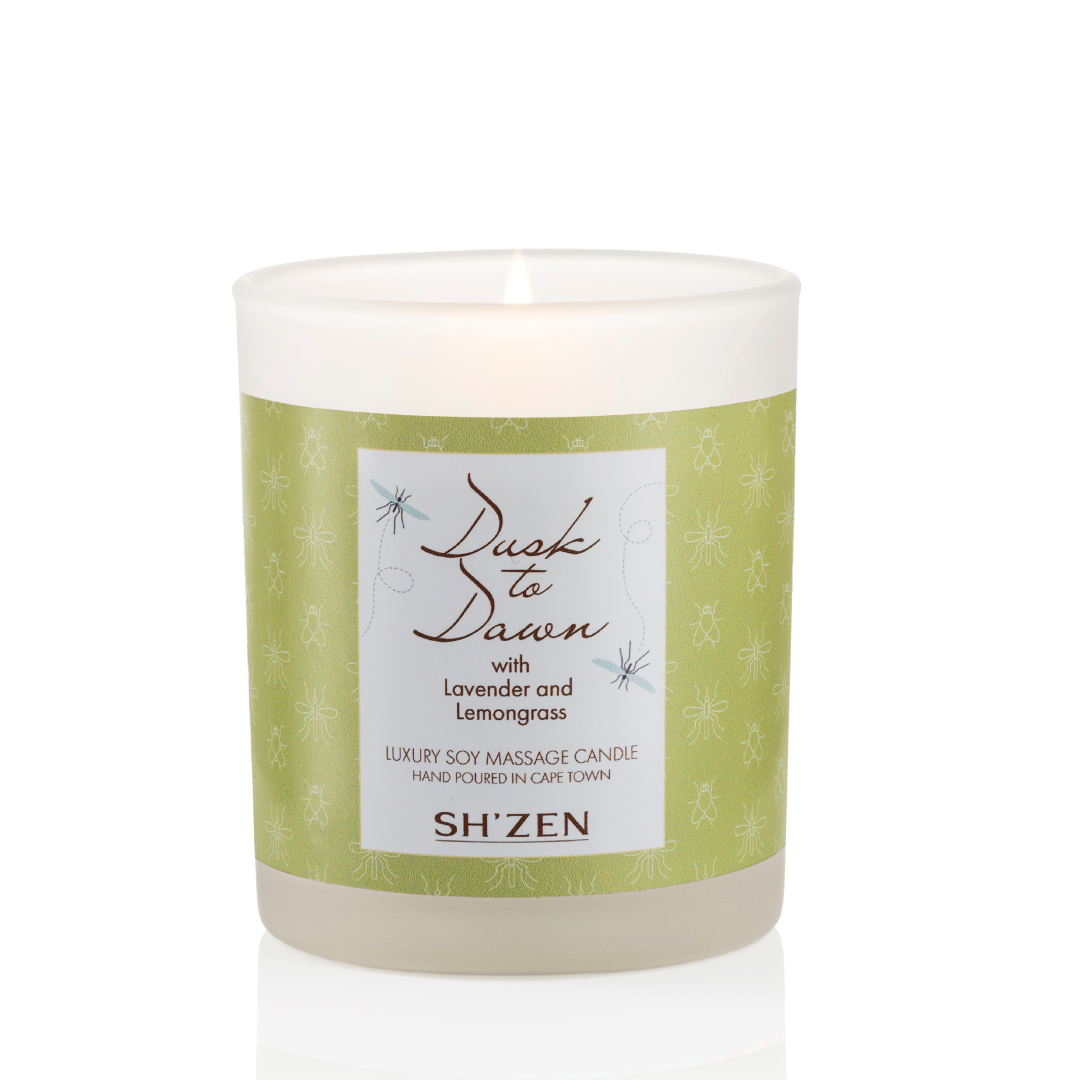 Dusk to Dawn Luxury Soy Massage Candle offers at R 349 in Sh'Zen