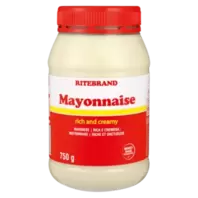 Ritebrand Mayonnaise 750g offers at R 34,99 in Shoprite