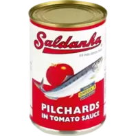 Saldanha Pilchards In Tomato Sauce 400g offers at R 24,99 in Shoprite