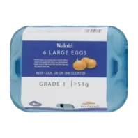 Nulaid Large Eggs 6 x >51g offers at R 25,99 in Shoprite