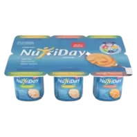 Danone NutriDay Low Fat Mixed Fruit, Pineapple And Mango Flavoured Dairy Snack 6 x 100g offers at R 22,99 in Shoprite