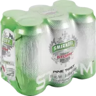 Smirnoff Storm Pine Twist Spirit Cooler Cans 6 x 440ml offers at R 134,99 in Shoprite