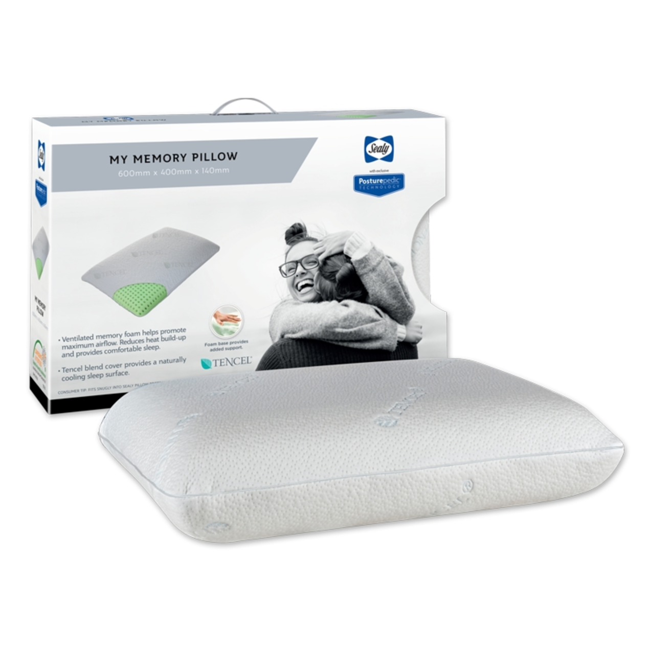 Sealy My Memory Ventilated Pillow offers at R 699 in Russells