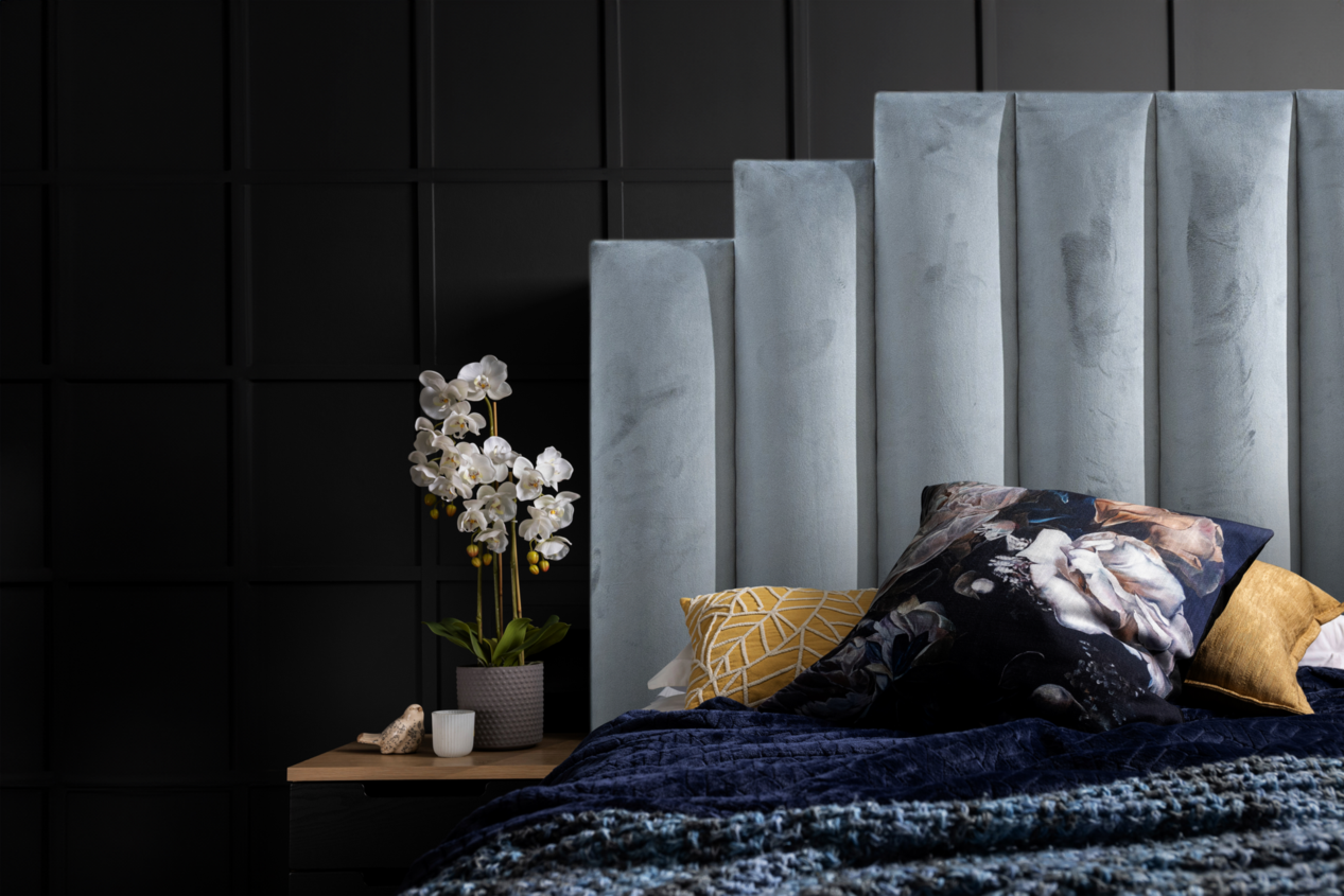 Milano Queen Headboard, Grey offers at R 2999 in Russells