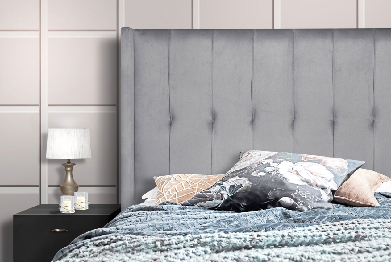 Piper Queen Headboard, Dove Grey offers at R 3299 in Russells