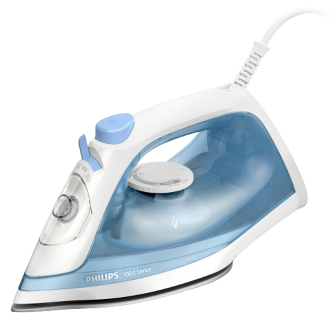 Philips Blue Steam Iron DST1030/20 with Non Stick Sole Plate offers at R 499 in Russells