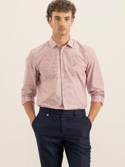 Mens Long Sleeve Stripe Slub Shirt offers at R 1399 in Polo