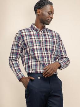 Mens Long Sleeve Check Weekender Shirt offers at R 1199 in Polo