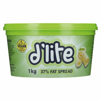 D'lite Fat Spread 37% Fat Tub 1kg offers at R 32 in 1UP