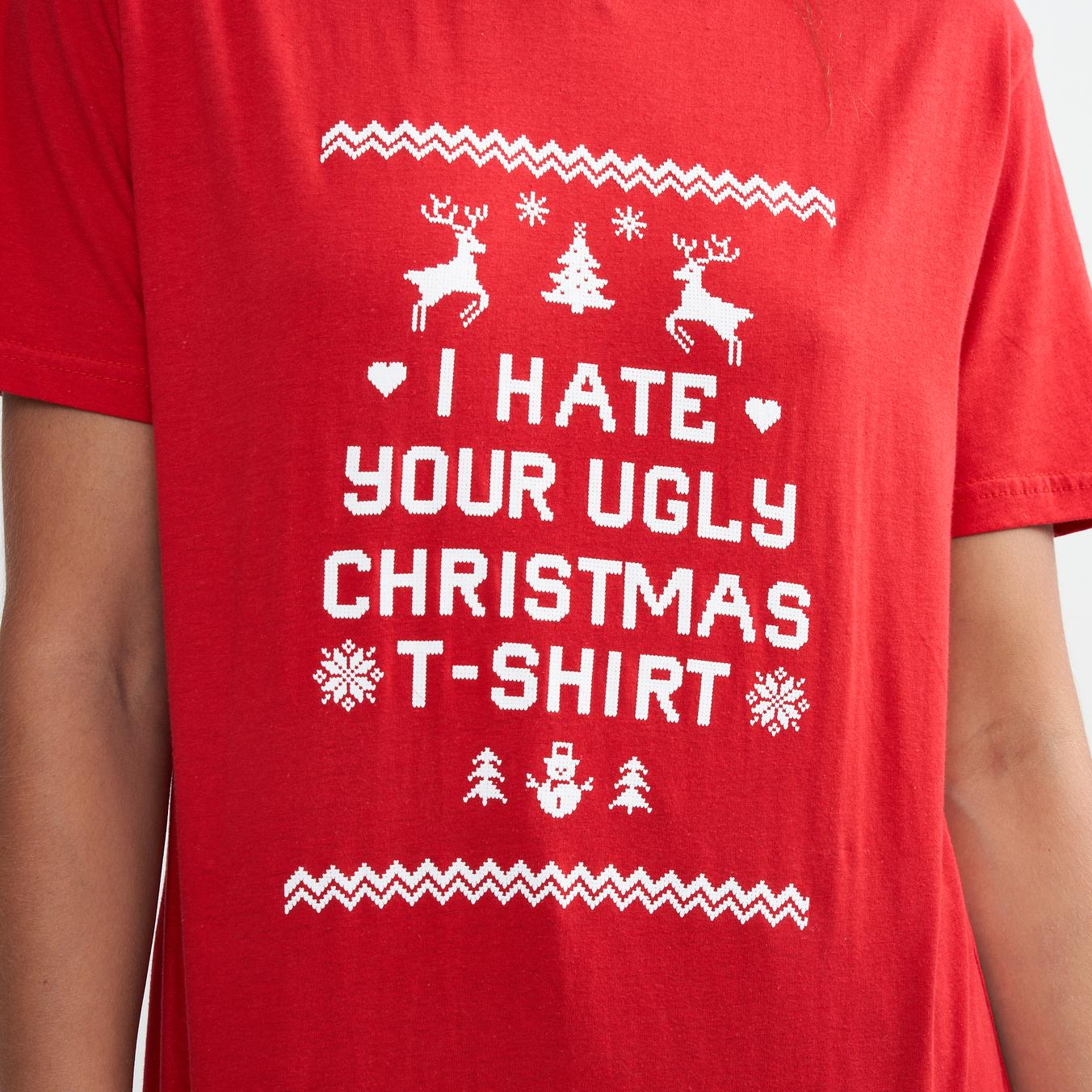 Unisex 165gsm 100% Cotton Novelty Christmas Tees offers at R 59 in One Day Only