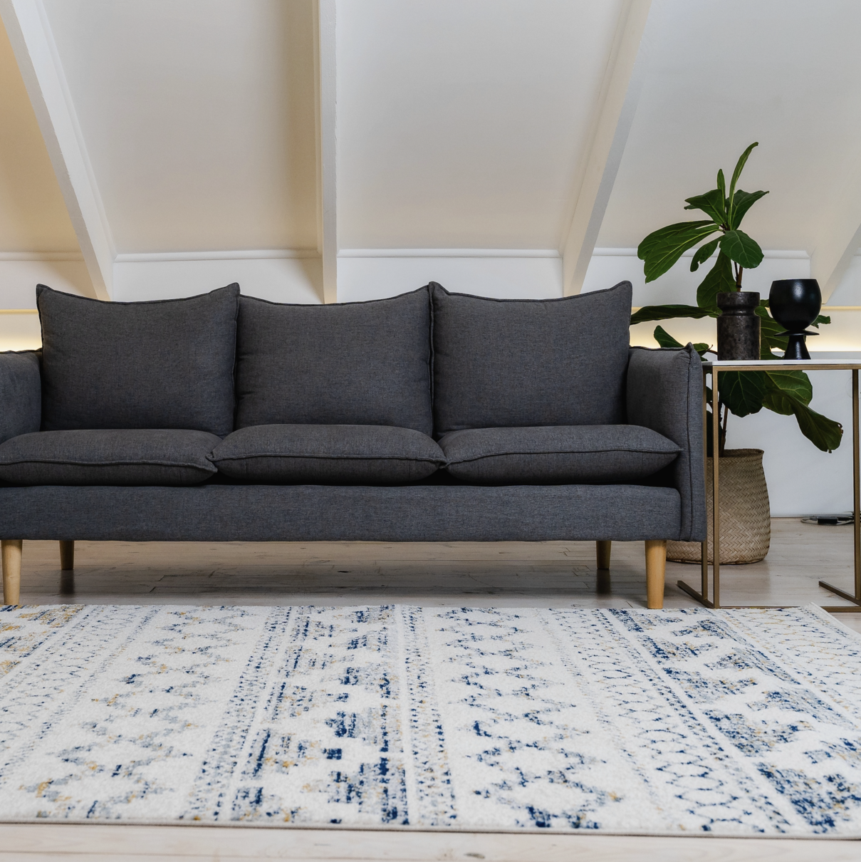 Fume Rainbow Moroccan Rug offers at R 1499 in One Day Only