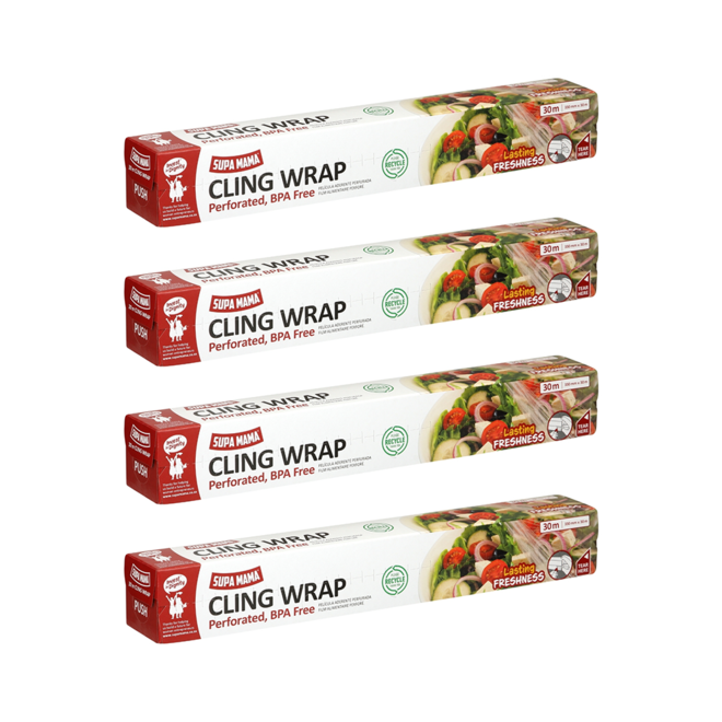 4x Perforated Cling Wraps offers at R 119 in One Day Only