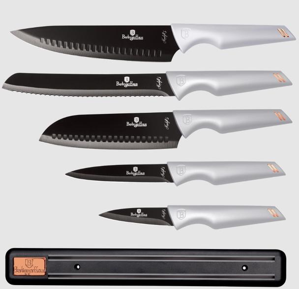 6-Piece Knife Set with Magnetic Hanger offers at R 399 in One Day Only
