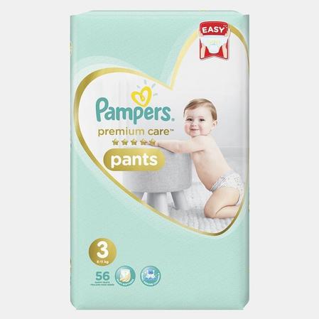 1x 56's Value Pack Premium Care Baby Pants Size 3 offers at R 199 in One Day Only