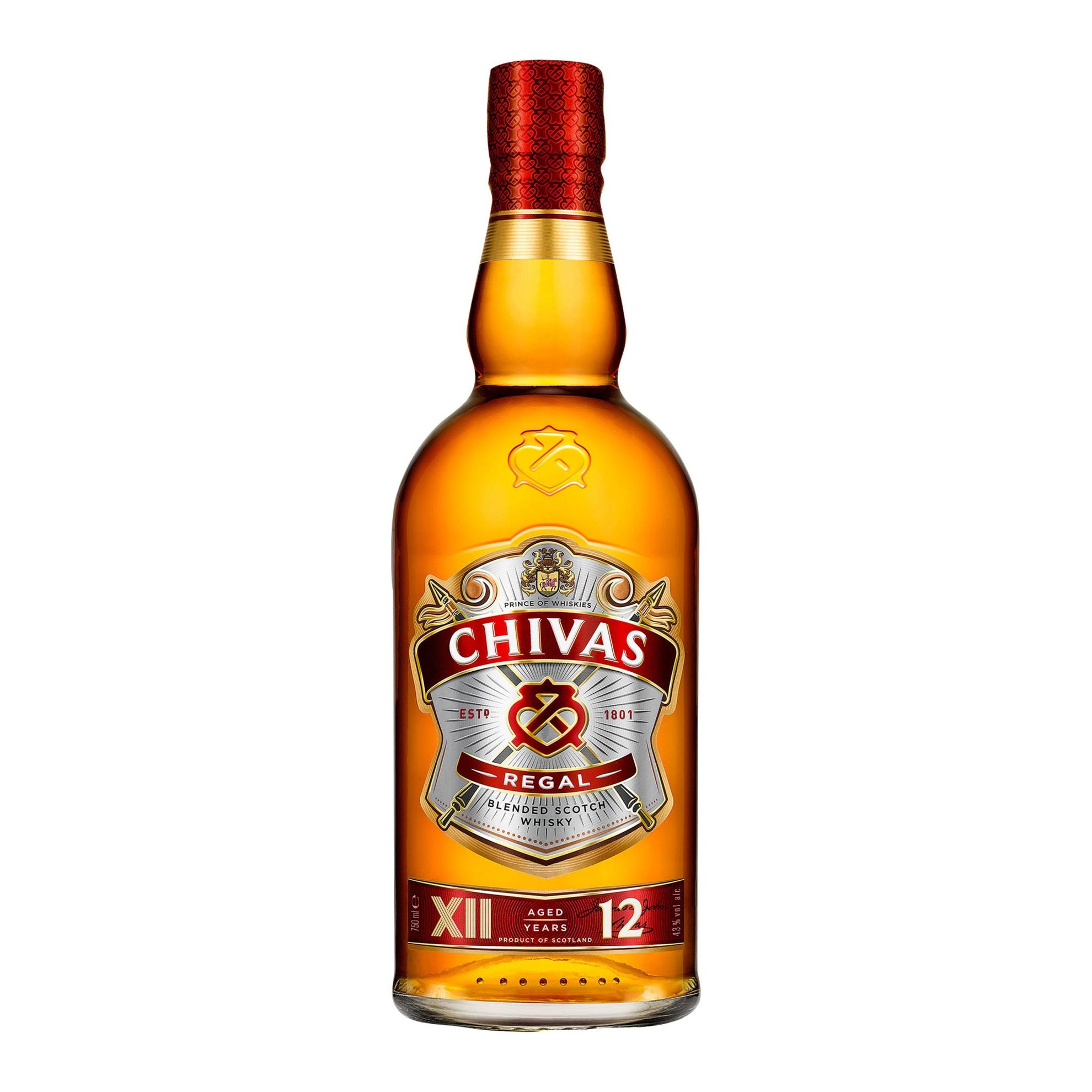 CHIVAS REGAL 12YR BLENDED SCOTCH WHISKY 750ML offers at R 369 in Norman Goodfellows