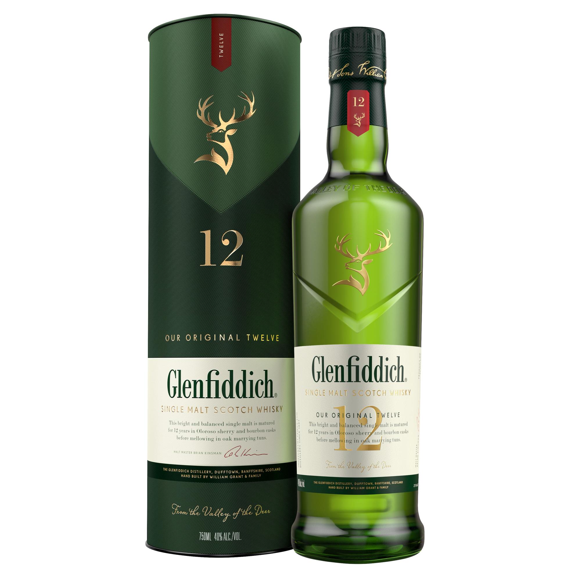 GLENFIDDICH 12YR OLD SINGLE MALT WHISKY 750ML offers at R 599 in Norman Goodfellows
