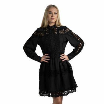 Embroidered lace panel dress offers at R 1699 in Nicci