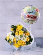 Beautiful Bright Flower Bouquet And Balloon offers at R 650 in Netflorist